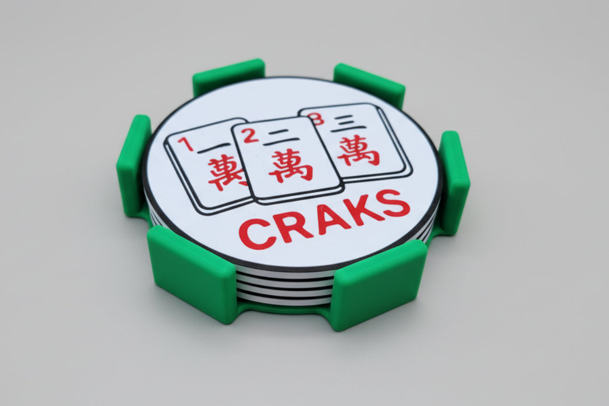 Mah Jongg Coaster Tray