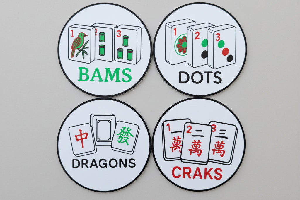 Mah Jongg Coaster Set #1