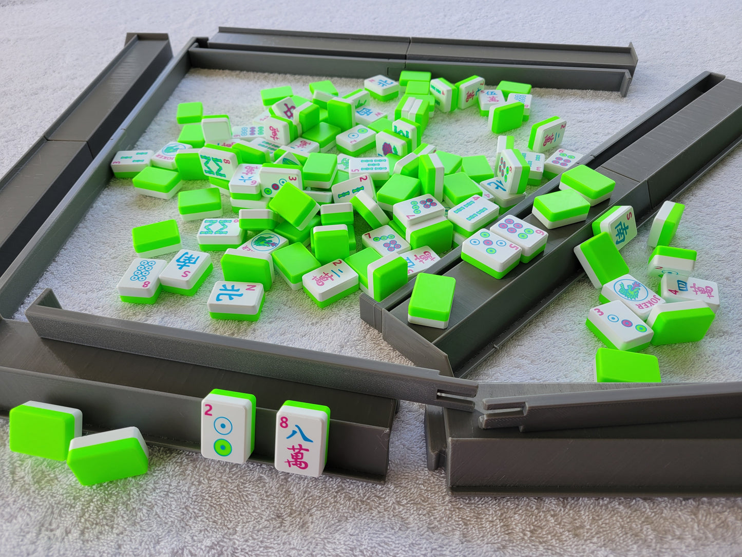 Harmony Full Size Mah Jongg Travel Racks with Pushers