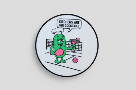 Kitchens are for Cocktails 2 Drink Coaster