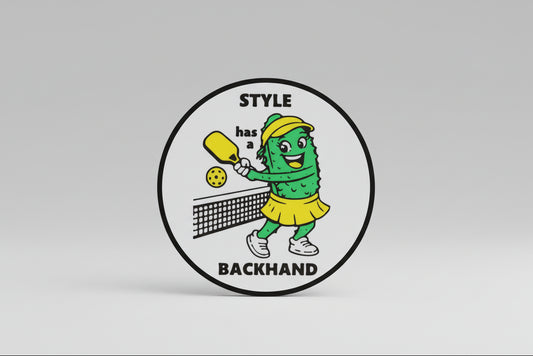 Style has a Backhand Drink Coaster
