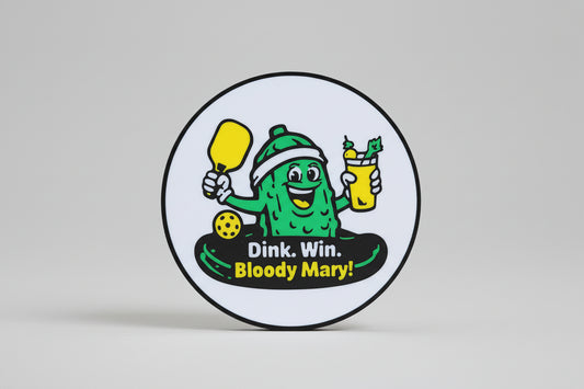 Dink. Win. Bloody Mary! Drink Coaster