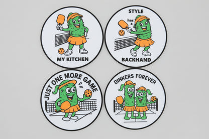 Pickleball Coaster Set #2