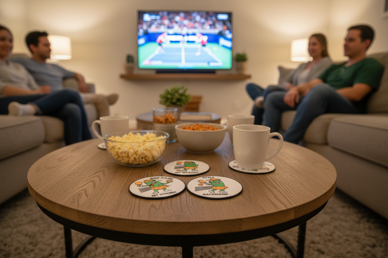 Pickleball Coaster Set #2