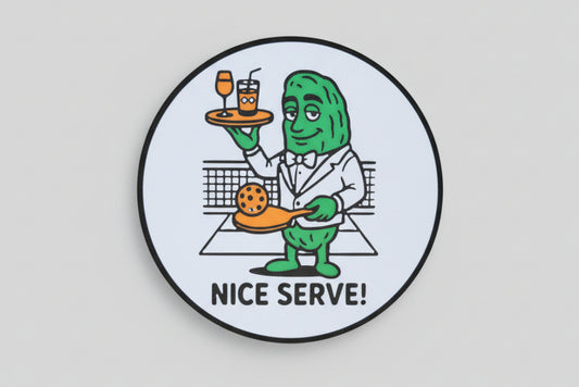 Nice Serve! Drink Coaster