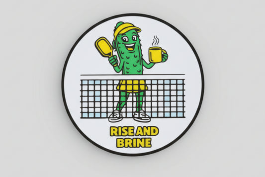 Rise and Brine Drink Coaster