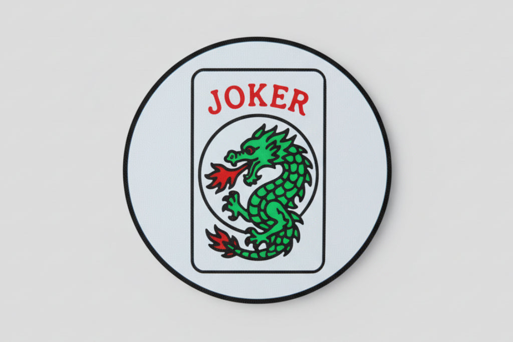 Joker Mah Jongg Drink Coaster