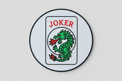 Joker Mah Jongg Drink Coaster