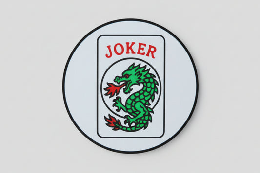 Joker Mah Jongg Drink Coaster
