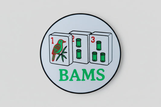 Bams Mah Jongg Drink Coaster