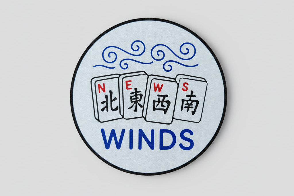 Winds Mah Jongg Drink Coaster