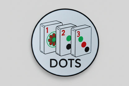 Dots Mah Jongg Drink Coaster