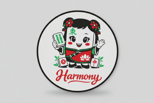 Harmony Mah Jongg Drink Coaster
