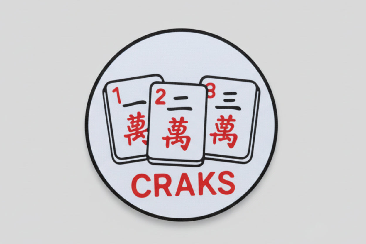 Craks Mah Jongg Drink Coaster
