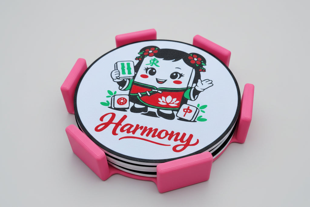 Mah Jongg Coaster Tray