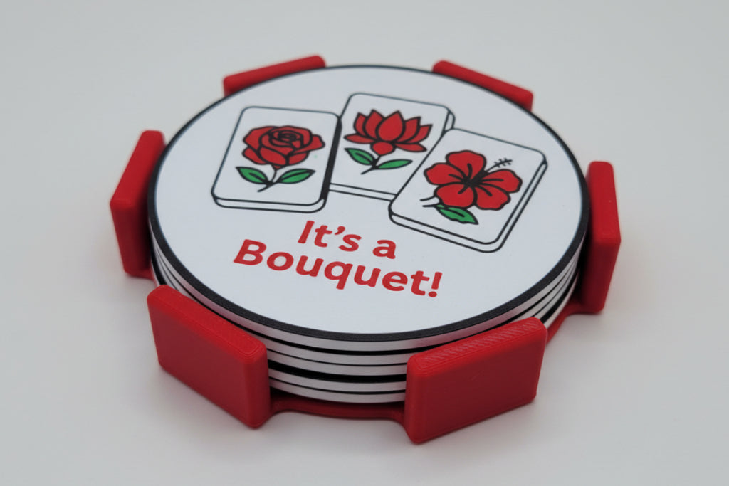 Mah Jongg Coaster Tray