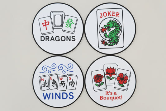 Mah Jongg Coaster Set #2