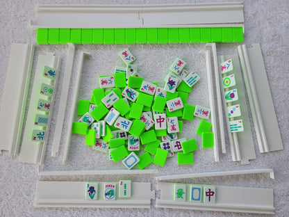 Harmony Compact Mah Jongg Travel Set - Lime