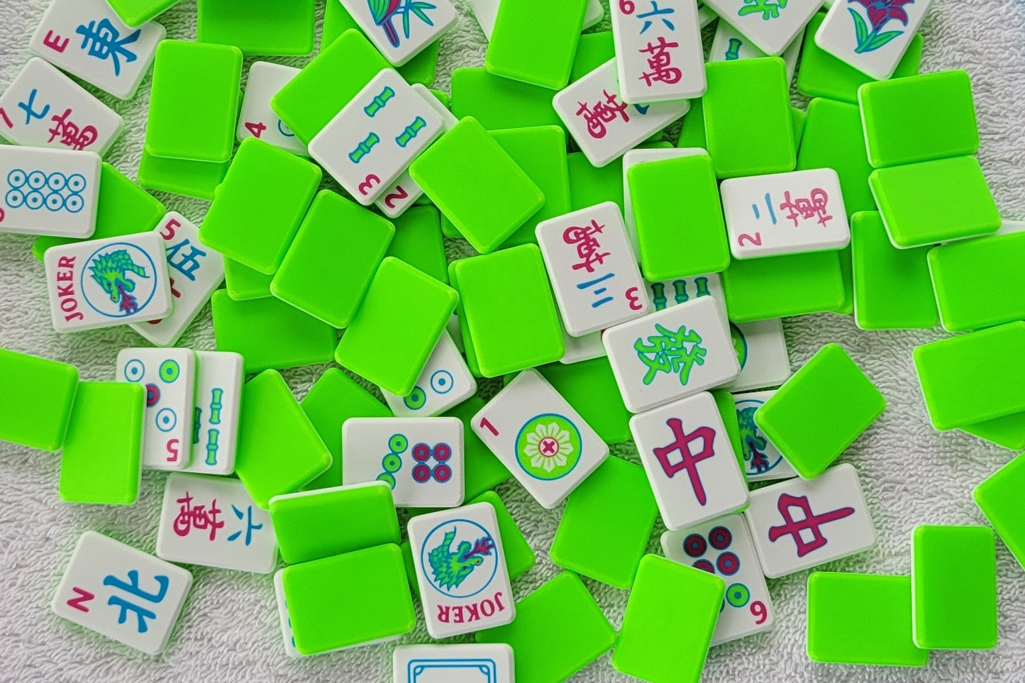 Harmony Compact Mah Jongg Travel Set - Lime