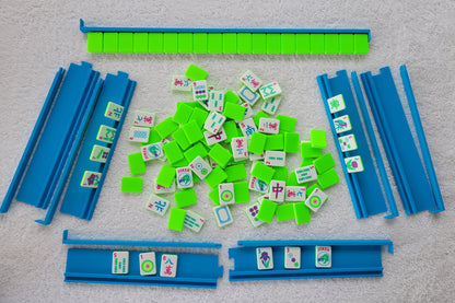 Harmony Compact Mah Jongg Travel Set - Lime