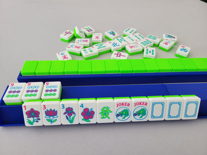 Harmony 3D Printed Full Size Mah Jongg Travel Set - Lime