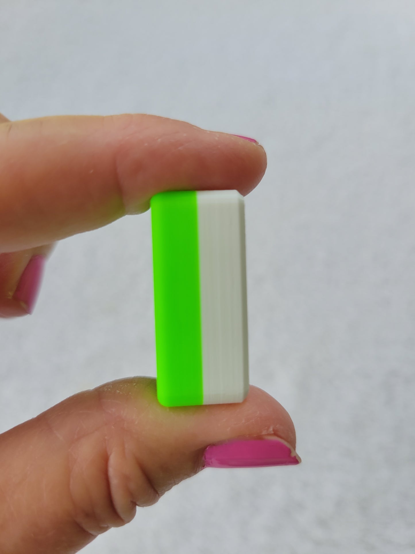 Harmony 3D Printed Full Size Mah Jongg Travel Set - Lime