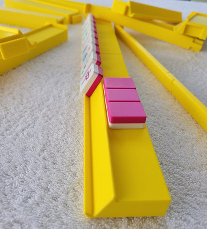 Harmony 3D Printed Full Size Mah Jongg Travel Set - Magenta