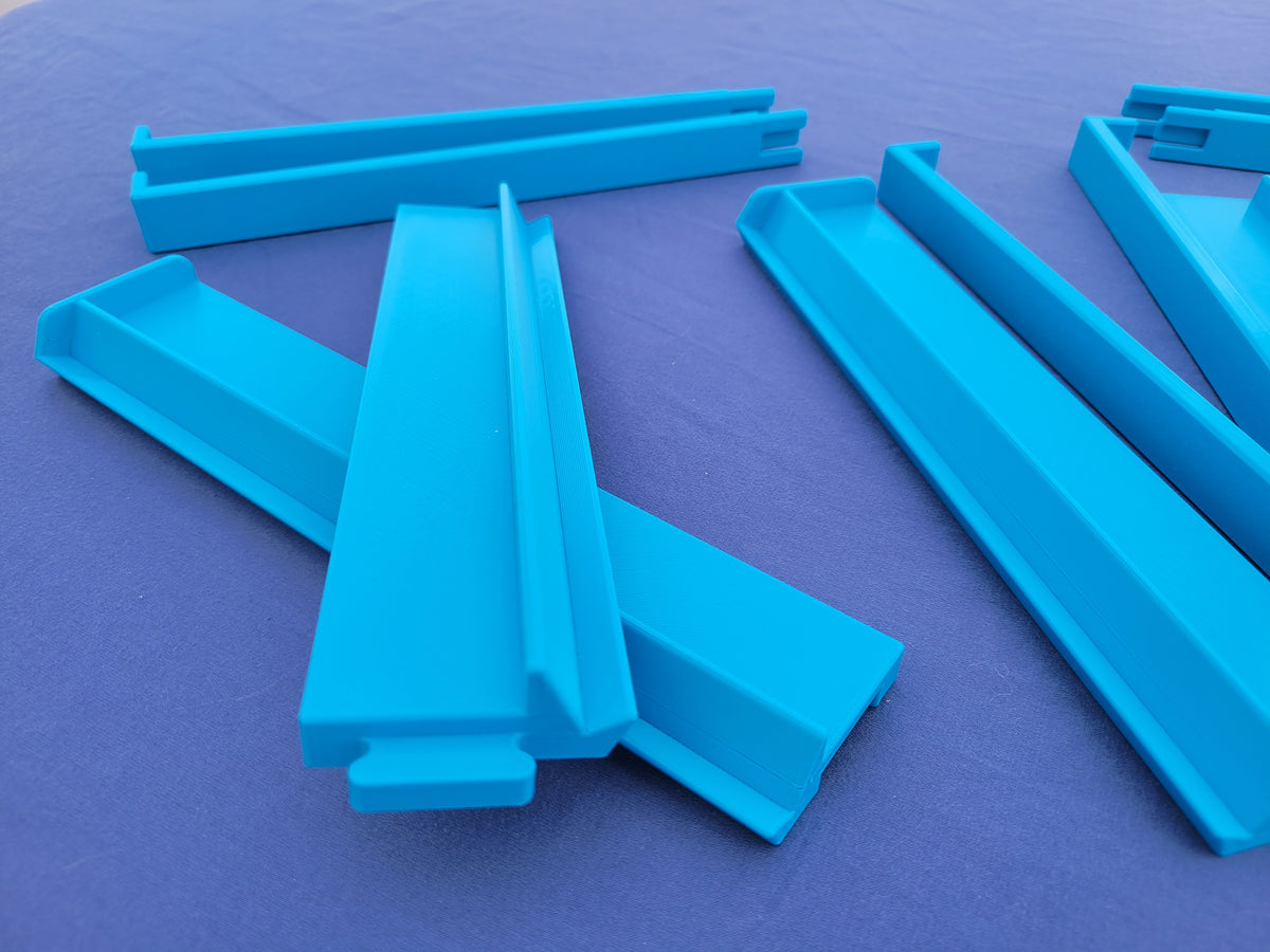 Harmony Thin Full Size Mah Jongg Travel Racks with Pushers