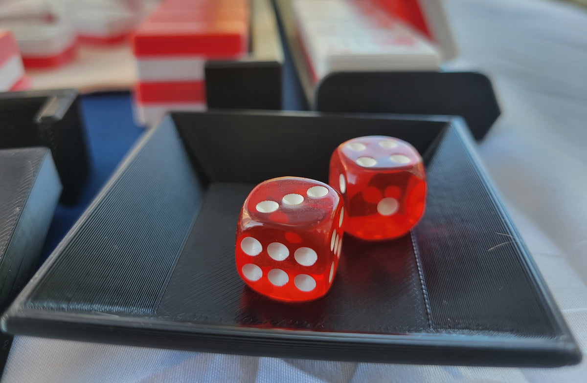 Mah Jongg Dice Tray